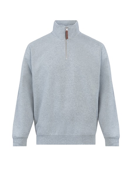Picture of RM Williams Men's Mulyungarie Fleece Jumper Grey Marle