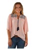 Picture of Wrangler Womens Mitzy Blouse Blush