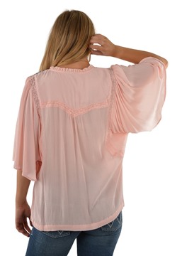 Picture of Wrangler Womens Mitzy Blouse Blush