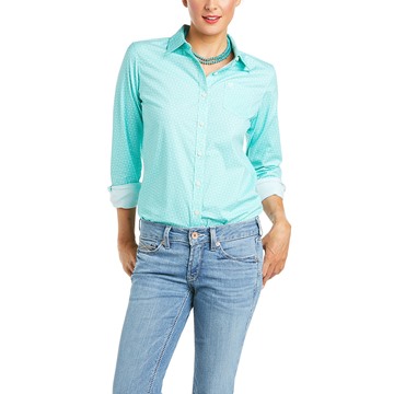 Picture of Ariat Womens Kirby Stretch Shirt Waterfall