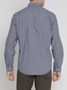 Picture of RM Williams Mens Collins Shirt Blue/White Micro Check CLEARENCE