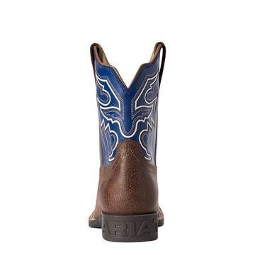 Picture of Ariat Kids Sorting Pen Western Boot Adobe Chocolate/Navy