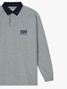 Picture of RM Williams Men's Classic Rugby Top Grey/Navy