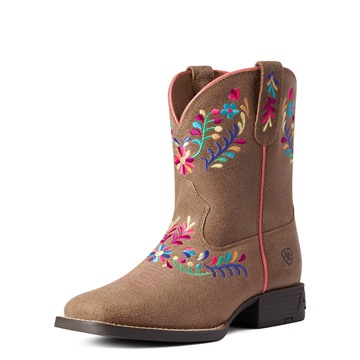 Picture of Ariat Kids Wild Flower Boot Canyon Tan