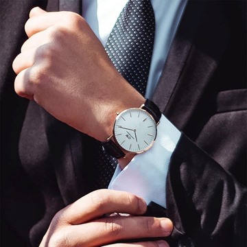Picture of Daniel Wellington Classic 40mm Sheffield RG White Watch