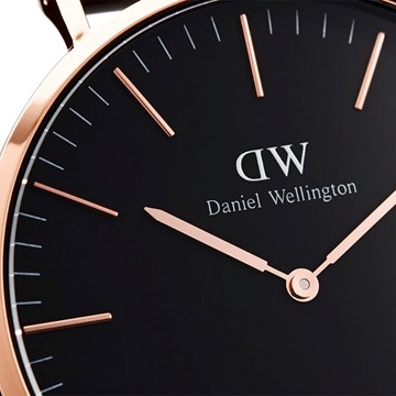 Picture of Daniel Wellington Classic 40mm St Mawes RG Black Watch