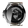 Picture of Timex Harborside Coast 43mm Fabric Strap Watch - Silver/Tan/Black