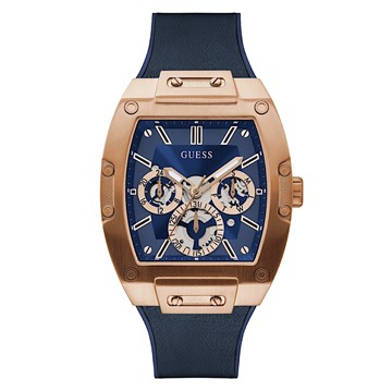 Picture of Guess Phoenix 43mm Watch - Blue/Rose Gold