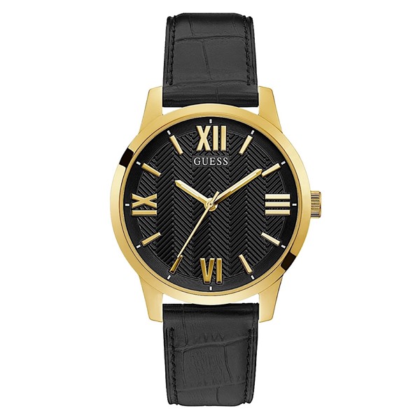 Picture of Guess Campbell 42mm Watch - Gold/Black