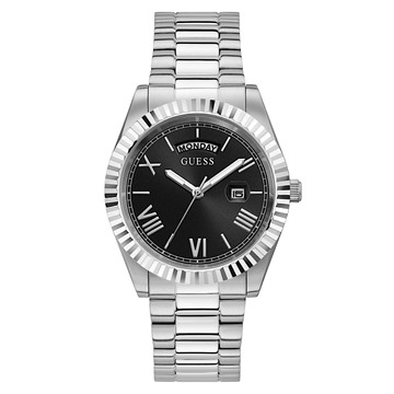 Picture of Guess Connoisseur 42mm Watch - Silver/Black
