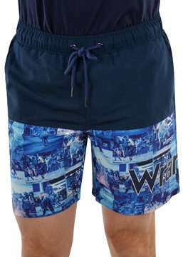 Picture of Wrangler Mens Rodeo Shorts - Navy