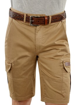 Picture of Wrangler Mens Cooper Cargo Shorts - Sand