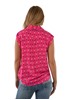 Picture of Wrangler Womens Cybill Print Sleeveless Shirt - Pink
