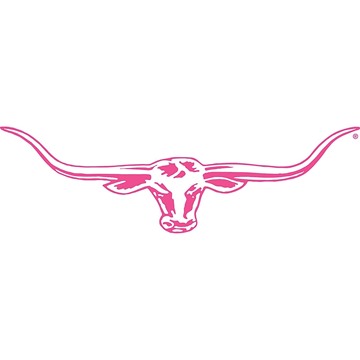 Picture of RM Williams Longhorn 70cm Decal - Pink