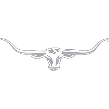 Picture of RM Williams Longhorn 70cm Decal - Silver