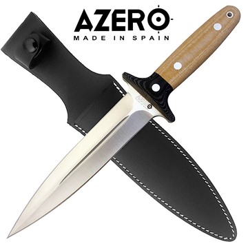 Picture of (Currently out of stock) Azero Double Edge Pig Sticker Hunting Knife DE