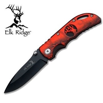 Picture of Elk Ridge Red Camo Pocket Knife