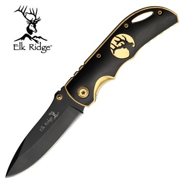 Picture of Elk Ridge Gold Titanium Pocket Knife