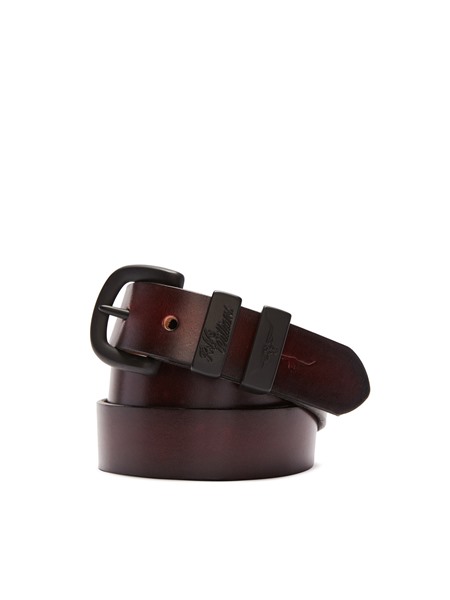 Picture of RM Williams 1 1/4" Drover Belt - Deep Ruby