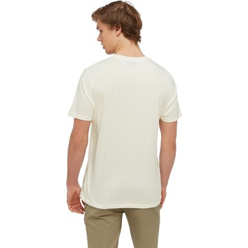 Picture of Ben Sherman Signature Chest Embroidery Tee - Ivory
