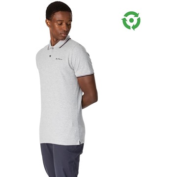 Picture of Ben Sherman Organic Signature Polo - Oxford Marle