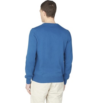 Picture of Ben Sherman Signature Knitted Crew Neck Knit - Petrol