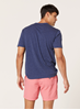 Picture of Blazer Sean Solid Swim Short - Navy and Rose