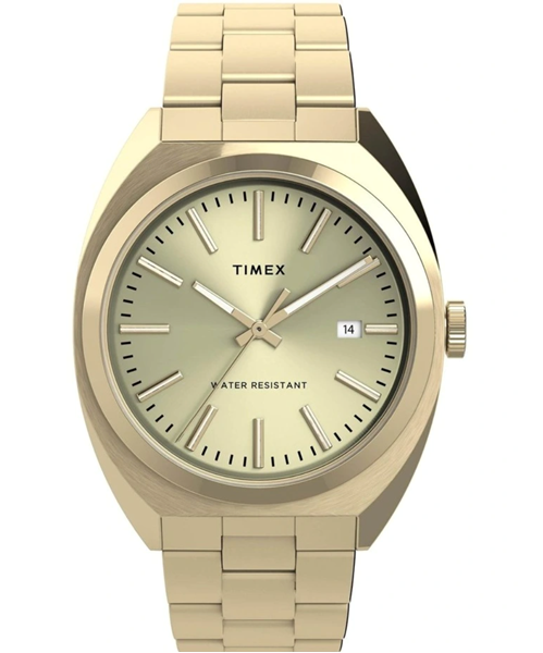 Amazon.com: Timex TW2P61500 Mens Fieldstone Way Silver Steel Bracelet Watch  : Clothing, Shoes & Jewelry