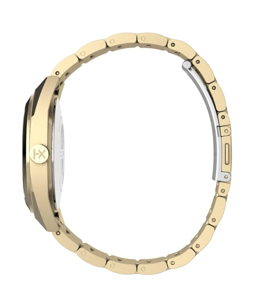 Timex Milano XL 38mm Stainless Steel Bracelet Watch - Gold/Champagne ...