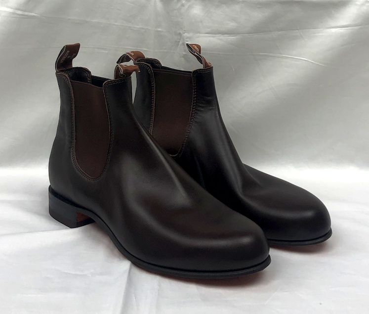 RM Williams Bushman Boot with Flat Heel Chestnut - Size 9.5H | Port ...