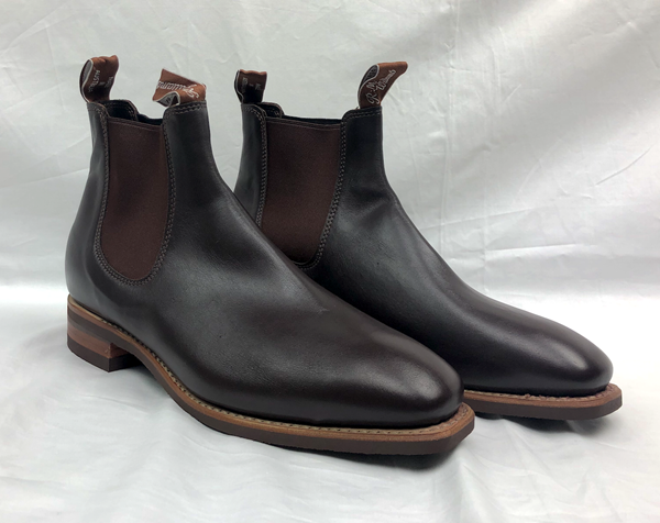 Chestnut Comfort Craftsman Boots, R.M.Williams Chelsea Boots