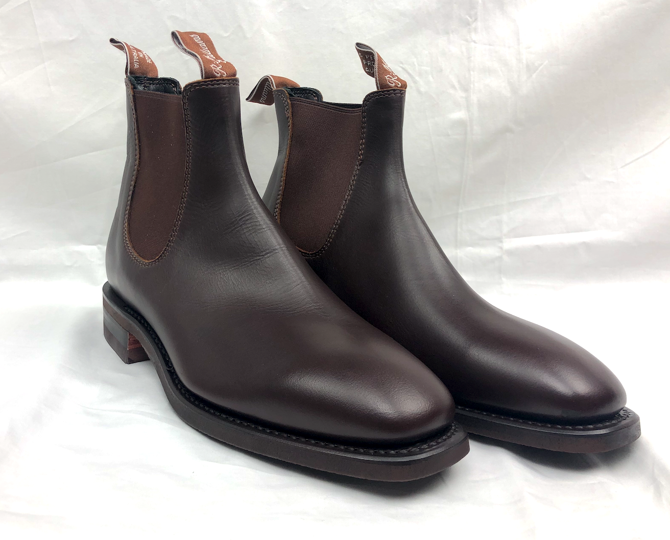 RM Williams Blaxland Boot with Rubber Sole Rum - Size 7G | Port Phillip ...