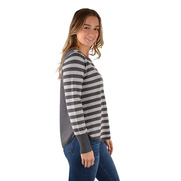Picture of Thomas Cook Womens Annie Jumper - Grey/Light Grey
