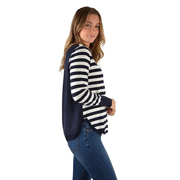 Picture of Thomas Cook Womens Annie Jumper - Navy/White