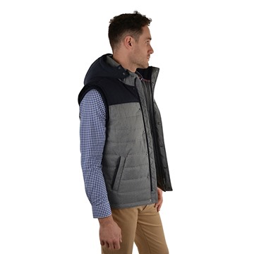 Picture of Thomas Cook Mens Andre Vest Navy/Grey