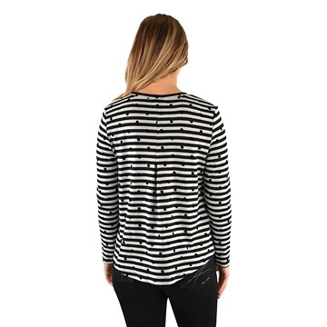 Picture of Thomas Cook Womens Printed Long Sleeve Tee Black