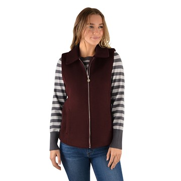 Picture of Thomas Cook Womens Toni Vest Burgundy