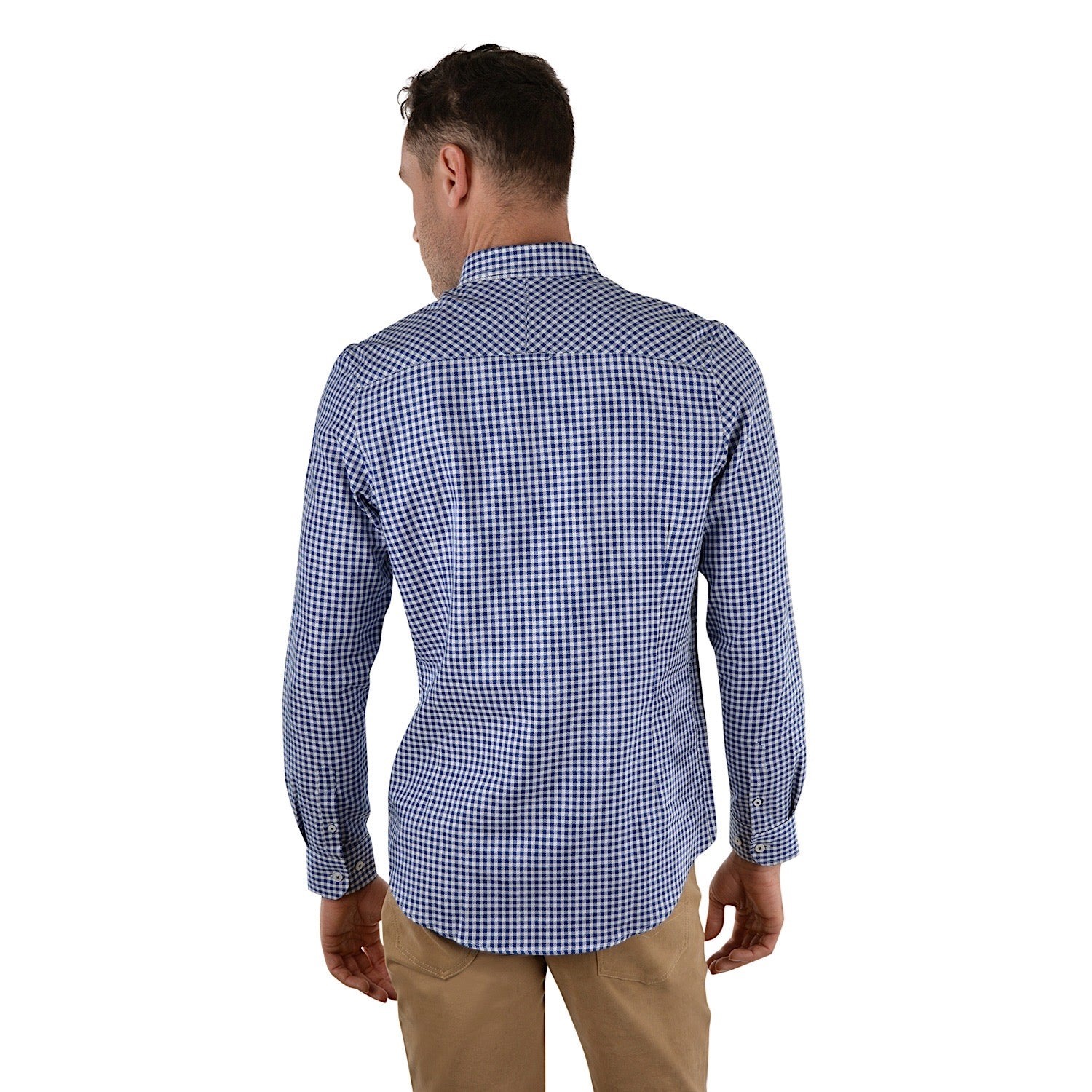 Thomas Cook Mens Albion Tailored L/S Shirt Royal Blue | Port Phillip Shop