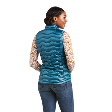 Picture of Ariat Women's Ideal 3.0 Down Vest - Iridescent Eurasian Teal