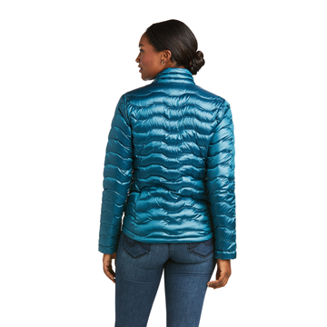 Picture of Ariat Women's Ideal 3.0 Down Jacket - Iridescent Eurasian Teal