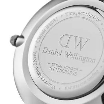 Picture of Daniel Wellington Petite 28mm Ashfield Silver Black Watch