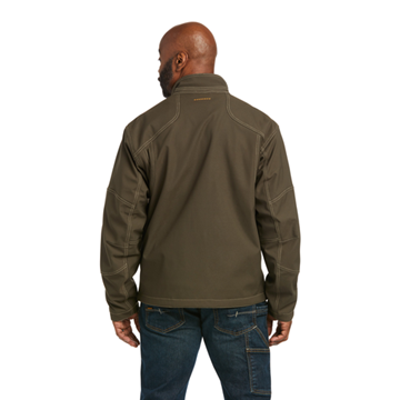 Picture of Ariat Mens Rebar Stretch Canvas Softshell Jacket - Wren