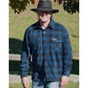 Picture of Outback Trading Mens Fleece Big Shirt - Navy