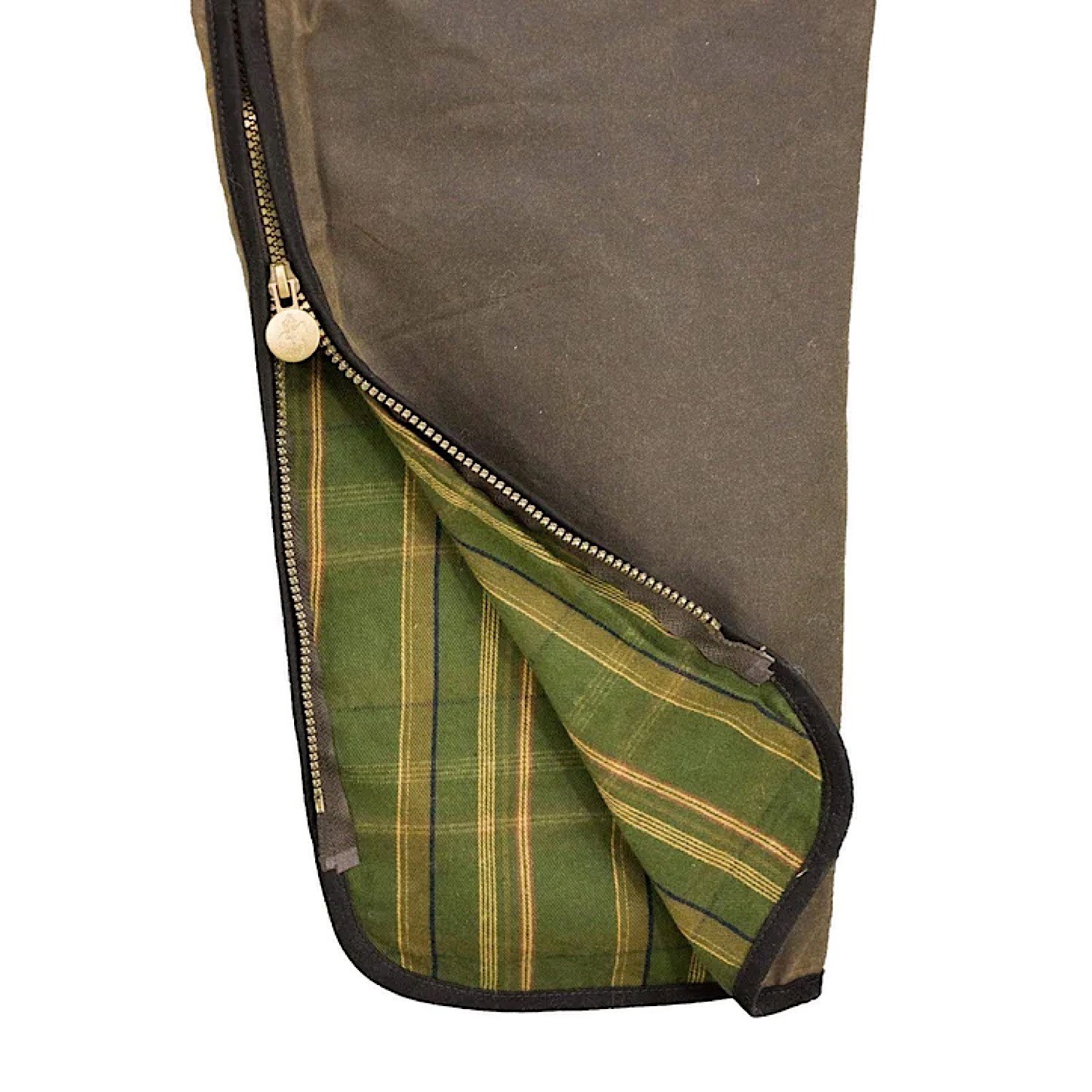 Outback Trading Oilskin Chaps Brown Port Phillip Shop