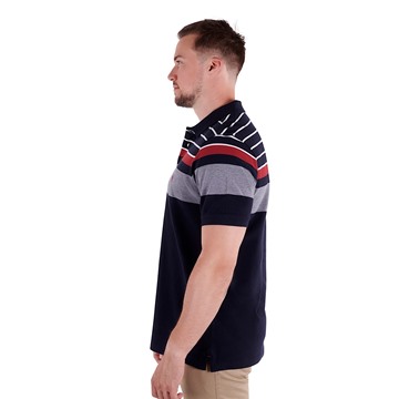 Picture of Thomas Cook Mens Harry S/S Polo Navy/Red