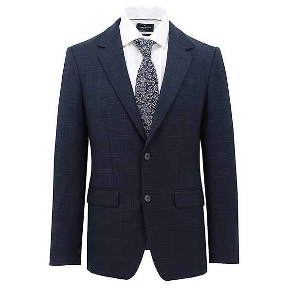 Picture of Daniel Hechter Ritchie Wool Suit Jacket - Blue