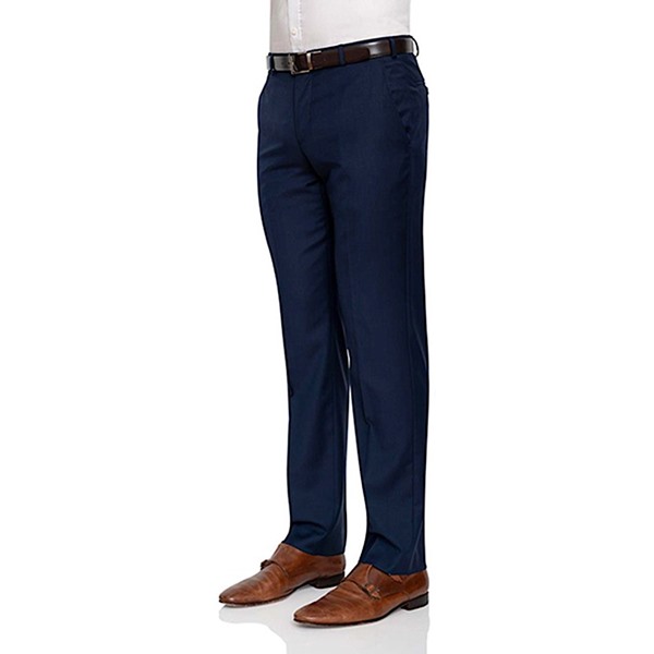 Picture of Cambridge Men's Modern Fit Interceptor Suit Trouser - Dark Blue