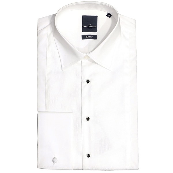 Picture of Daniel Hechter Romeo Fancy Bib Dinner Shirt - White