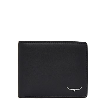 Picture of RM Williams City Slim Bi-Fold Wallet - Black
