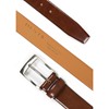 Picture of Dents Men's Heritage Lined Full Grain Leather Belt with Gift Box - Mid Brown